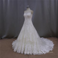 Einzigartiges Design aus weißer Spitze Brautkleider